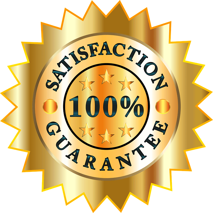 satisfaction guaranteed logo