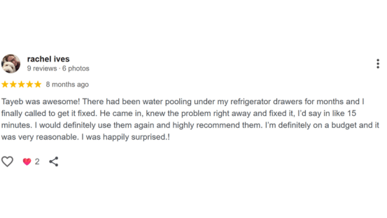 Reviews 8