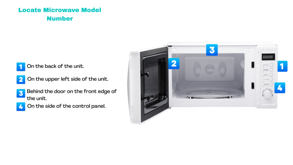 Find Your Appliance Model Number 9