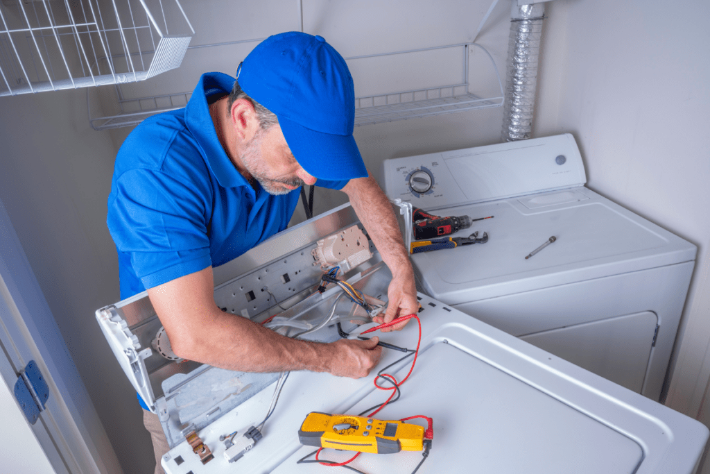 Dars Appliance Repair technician performing appliance repair in Germantown MD