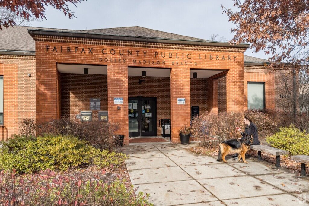 Dolley Madison Library in McLean, VA with appliance repair in McLean VA
