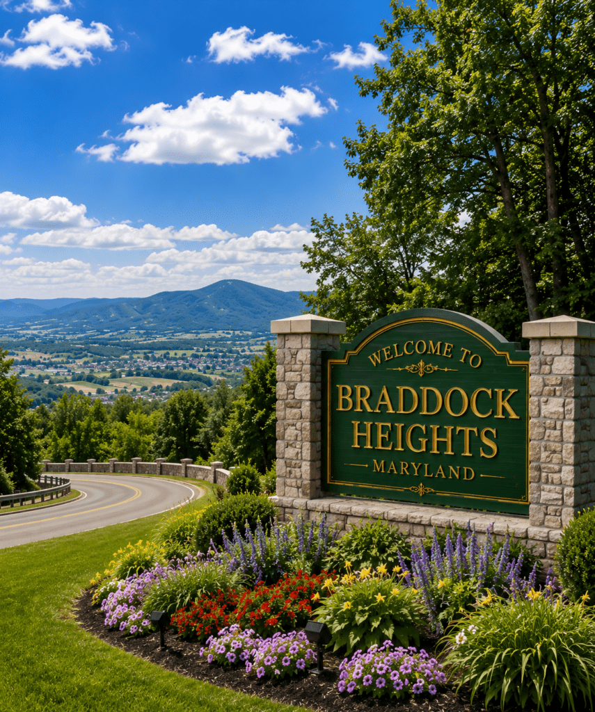 Welcome to Braddock Heights monument overlooking Braddock Mountain for appliance repair in Braddock Heights MD