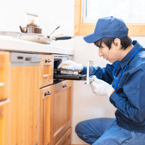 Dars Appliance Repair technician performing appliance repair in Gaithersburg MD
