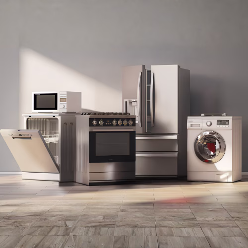 Major household appliances serviced by technicians for appliance repair in Brunswick MD