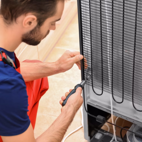Professional refrigerator repair technician serving appliance repair in Capitol Hill DC