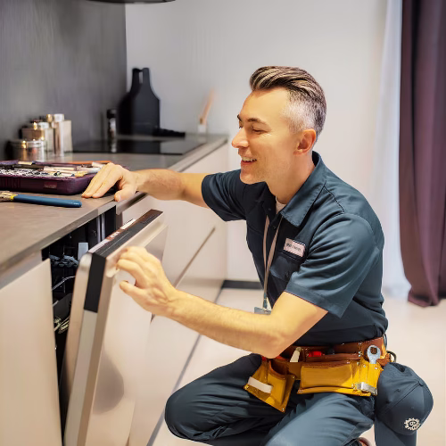 Professional dishwasher repair technician serving appliance repair in Lowes Island VA
